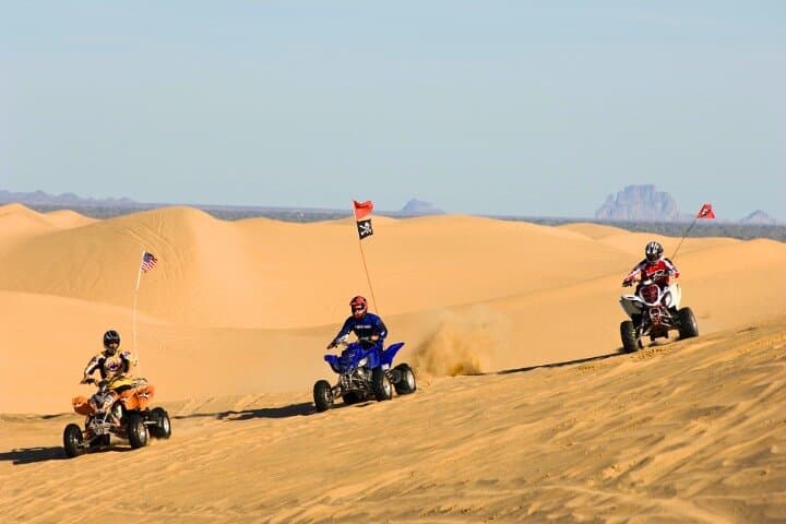 Premium Dubai Desert Safari with Quad Bike Camel Ride BBQ & Shows
