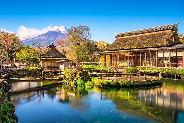 Arakurayama Park Mt. Fuji, Oshino Hakkai, Classic Mt. Fuji Tour