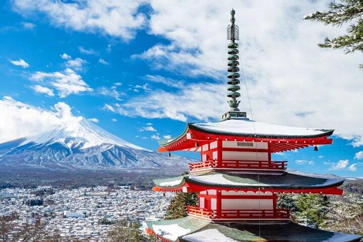 Arakurayama Park Mt. Fuji, Oshino Hakkai, Classic Mt. Fuji Tour