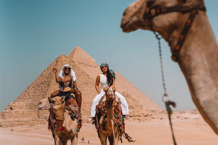 Full-day to Giza pyramids and Egyptian museum from Cairo Giza hotel