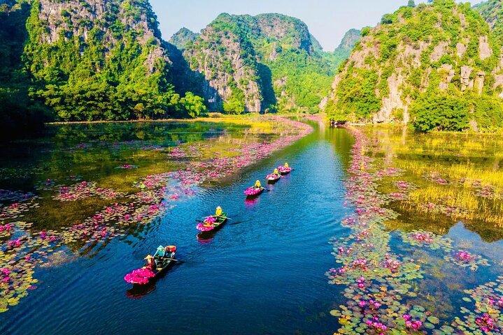 Private Boat and Biking Tour in Ninh Binh (Trang An - Hang Mua)