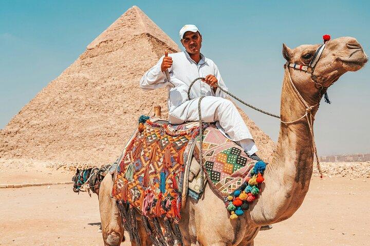 Complete Adventure in Giza: Pyramids, Camel & Quad ATV, dinner..