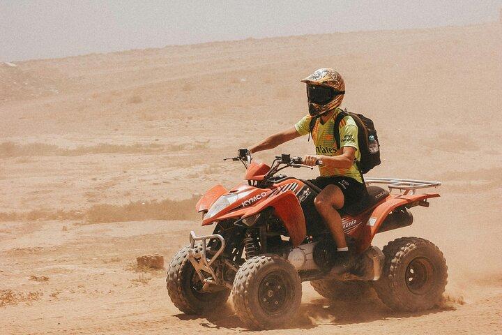 Complete Adventure in Giza: Pyramids, Camel & Quad ATV, dinner..