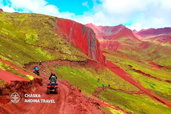 ATVs in Rainbow Mountain and Red Valley