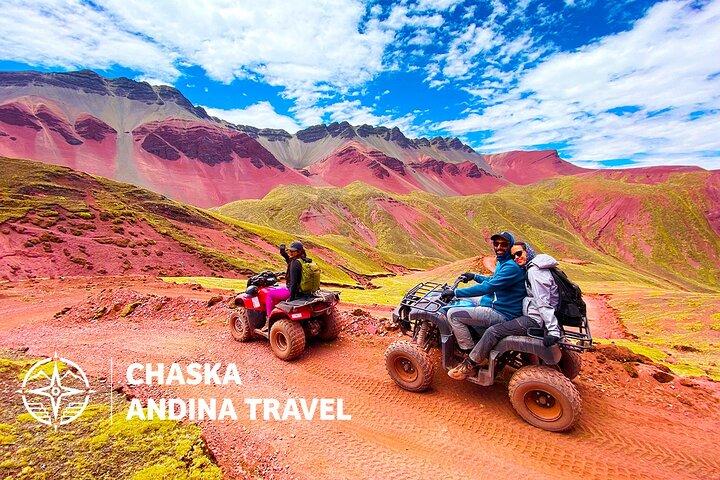 ATVs in Rainbow Mountain and Red Valley