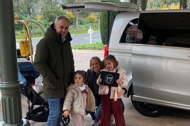 Private Transfer Charles de Gaulle Airport CDG to Disney Paris