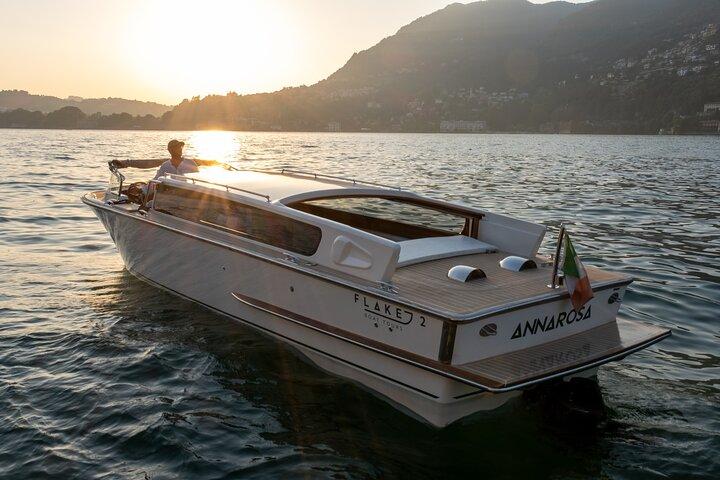 Boat Tour Lake Como Venetian Taxi from 1 to 7h