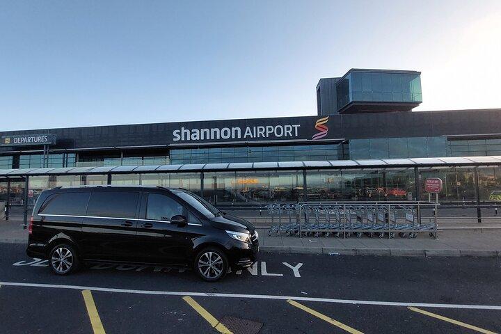 Cliffs of Moher from Shannon Airport en route to Galway