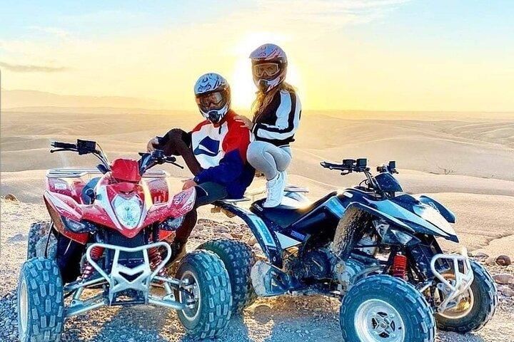 QUAD&CAMEL Desert Experiences & berber tea break