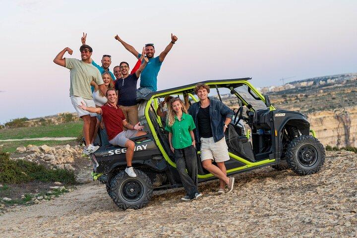 Gozo Jeep Safari Tour (4x4) + Comino (Blue Lagoon) boat trip!