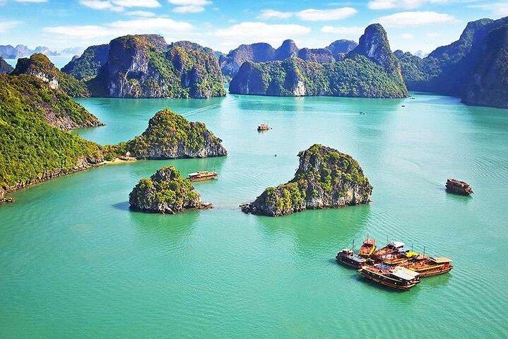 2 Days 1 Night on Luxurious Cruise in Halong from Hanoi