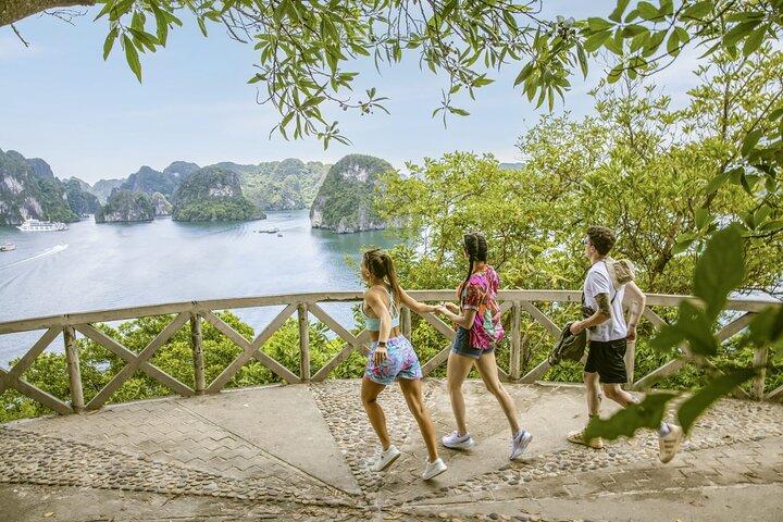 From Ha Long City: Premium 5-Star Cruise Explore Ha Long Bay