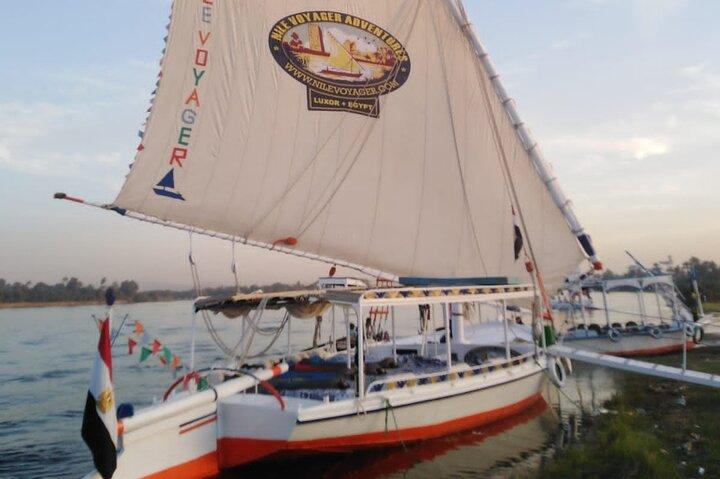 Private Romantic Dinner with Fallucca Sail boat on the Nile Luxor