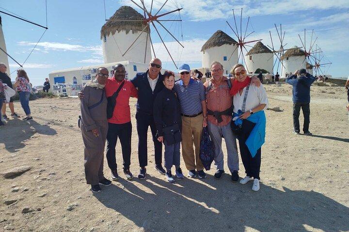 Mykonos Private Island Tour with Transfers and Greek Meal