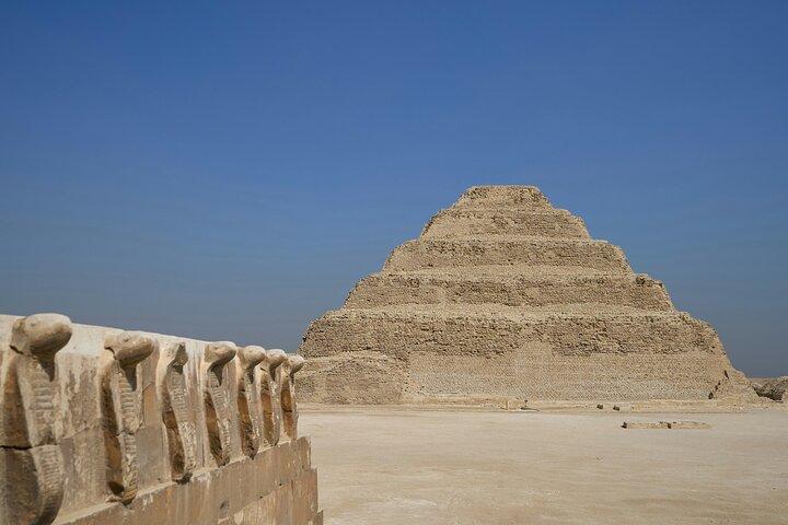 Pyramids Memphis and Saqqara Tour from Cairo
