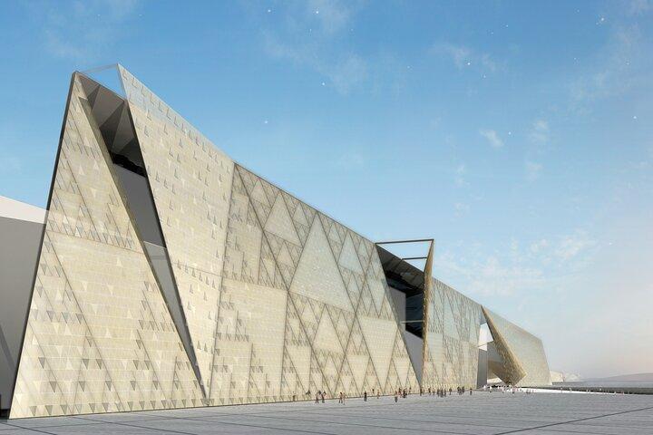 Grand Egyptian museum (GEM), Giza Pyramids private tour & lunch