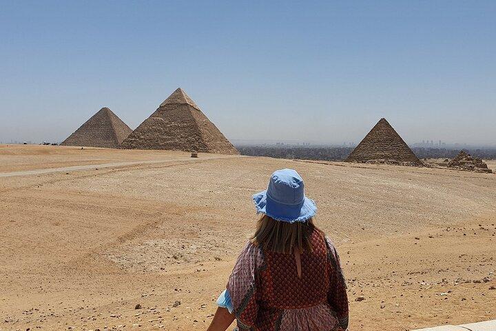 Grand Egyptian museum (GEM), Giza Pyramids private tour & lunch
