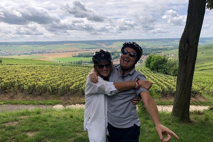 From Epernay Full day Electric bike Champagne and lunch