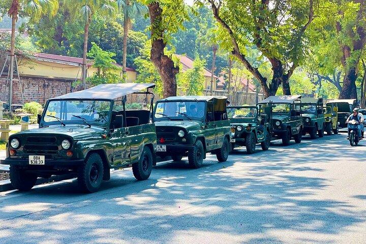 Hanoi Jeep Tours Led By Women: Hanoi City Jeep Tours Half Day