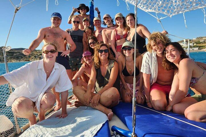 Full day sailing cruise on the West side of Milos island