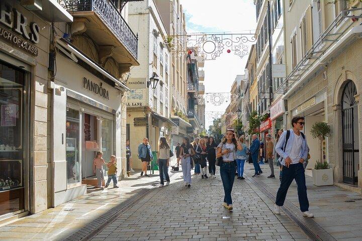 Historic Gibraltar Rock and St Michael's Cave Tour from Seville