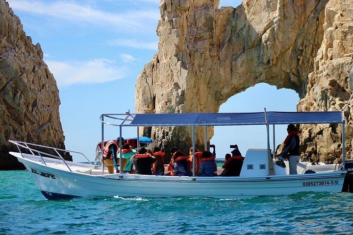 Glass Bottom Boat Tour to the Arch in Cabo San Lucas