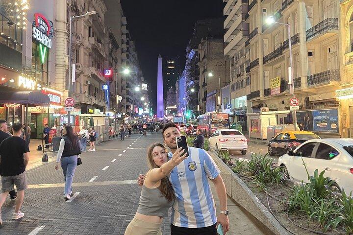 Buenos Aires City Private Night Tour with Local Guide