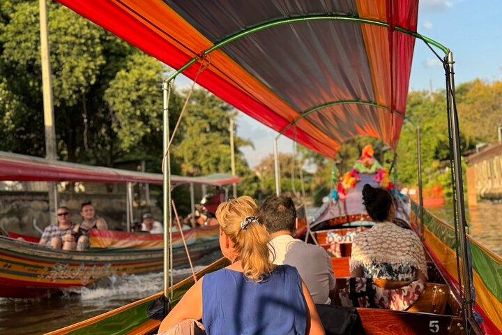 Bangkok 3-in-1 Tour: Longtail Boat,TukTuk & Street Food Adventure
