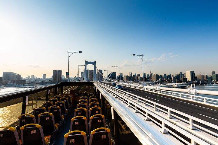 Tokyo: Open Top Sightseeing Bus with Audio Guide