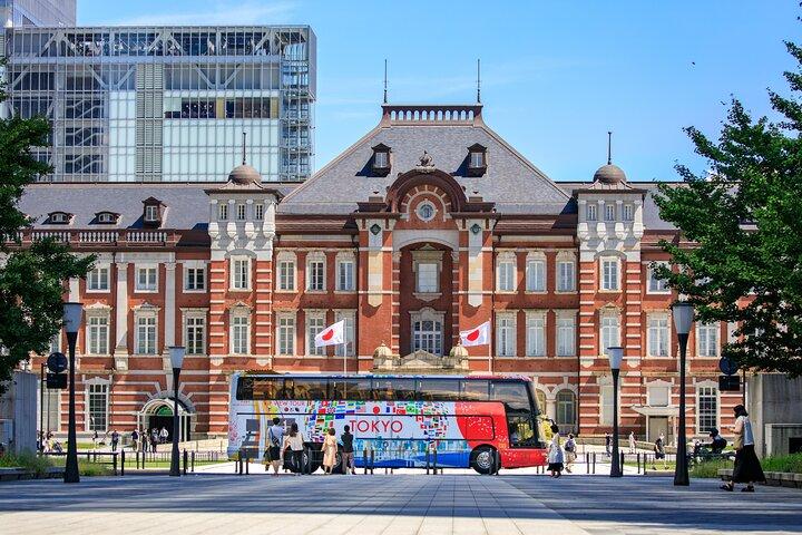 Tokyo: Open Top Sightseeing Bus with Audio Guide