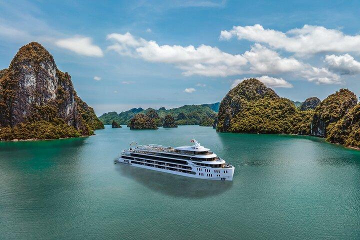Halong Bay Luna Cruise 5-Star Ultra Luxury Day Tour from Hanoi