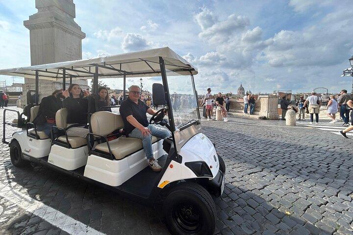 Golf Cart Tour of Rome: 3h with local guide and gelato