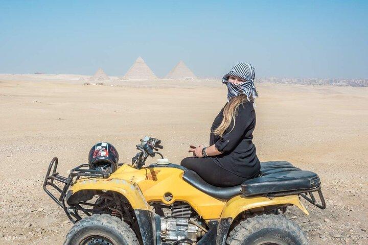 Private Sunset ATV Ride with Pyramids View