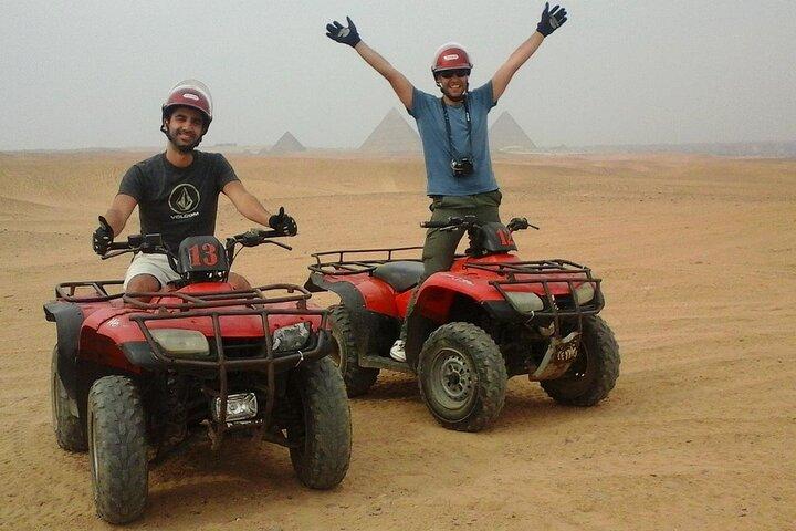 Private Sunset ATV Ride with Pyramids View