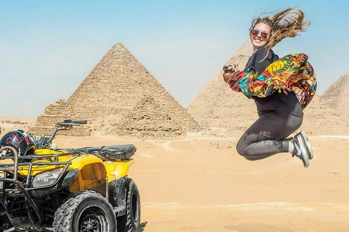 Private Sunset ATV Ride with Pyramids View