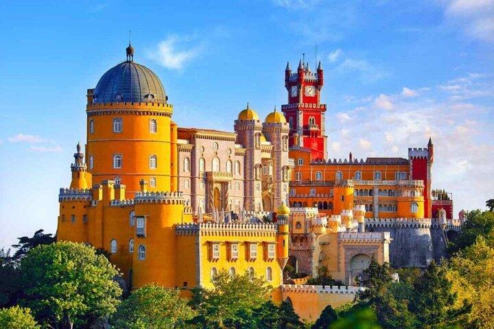Sintra, Pena, Regaleira, Roca & Cascais Guided Tour from Lisbon
