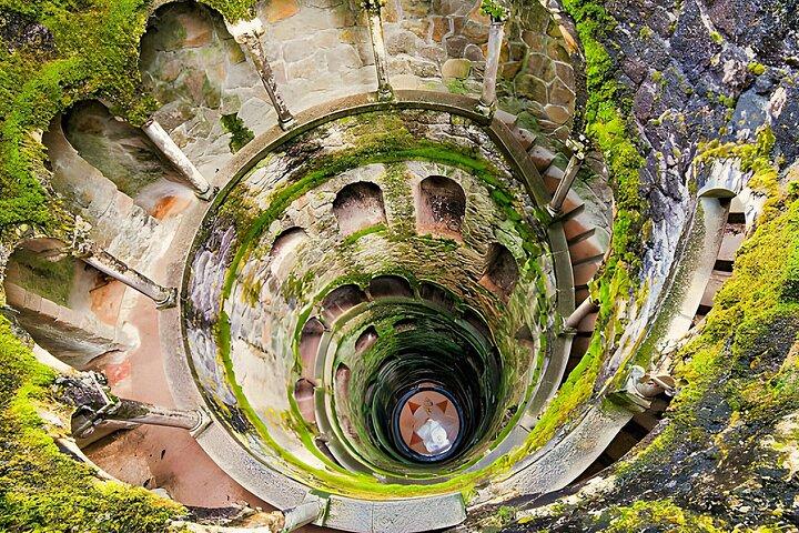 Tour of Quinta Regaleira Pena Gardens and Cascais - Small Groups