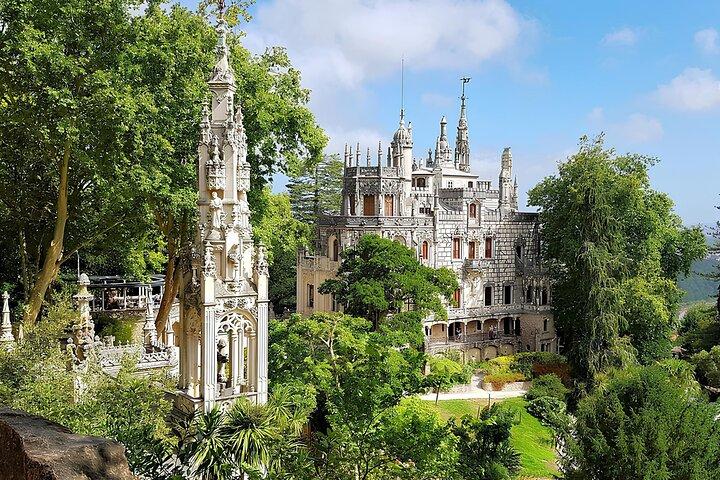 Tour of Quinta Regaleira Pena Gardens and Cascais - Small Groups