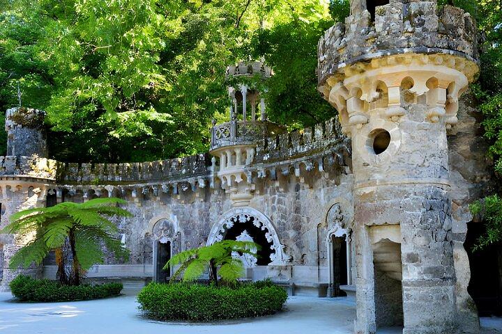 Tour of Quinta Regaleira Pena Gardens and Cascais - Small Groups