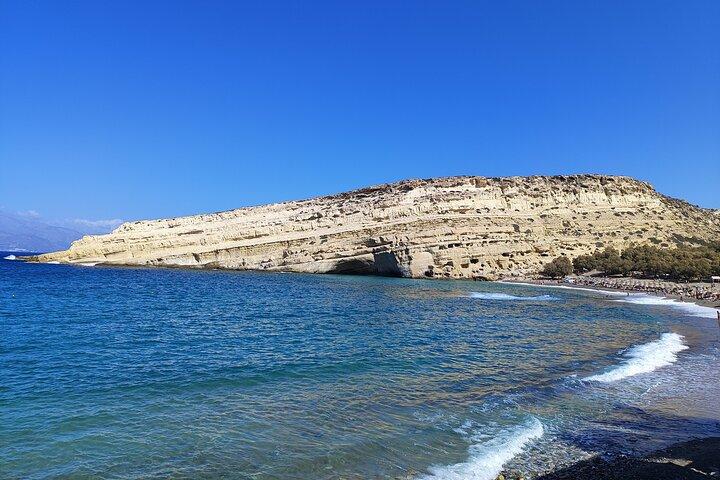 Matala Beach + Caves, Phaistos Palace & Southern Charm | Private