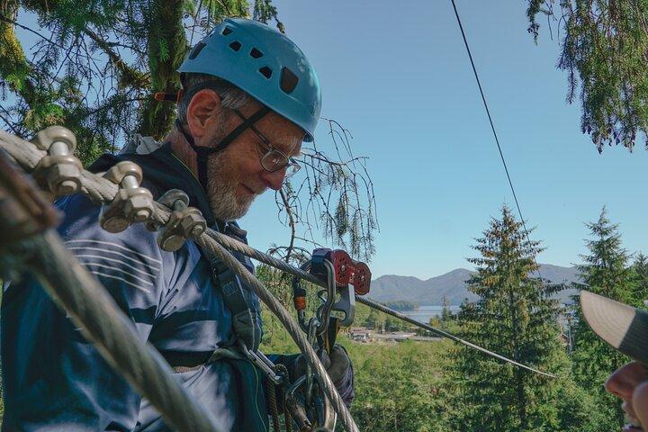 Rainforest Canopy & Zipline Adventure in Ketchikan, AK