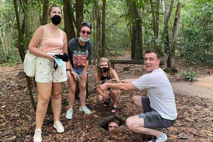 Cu Chi Tunnels Morning or Afternoon Half-day Tour