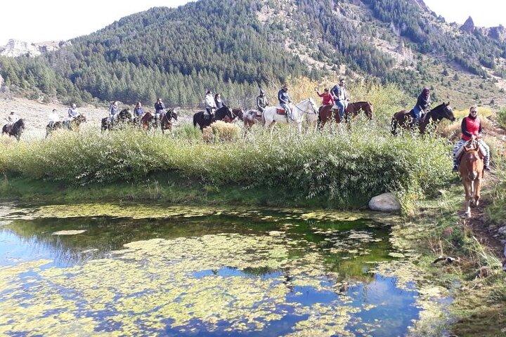 Bariloche Horseback Riding in the Patagonian Steppe with Argentine Roast