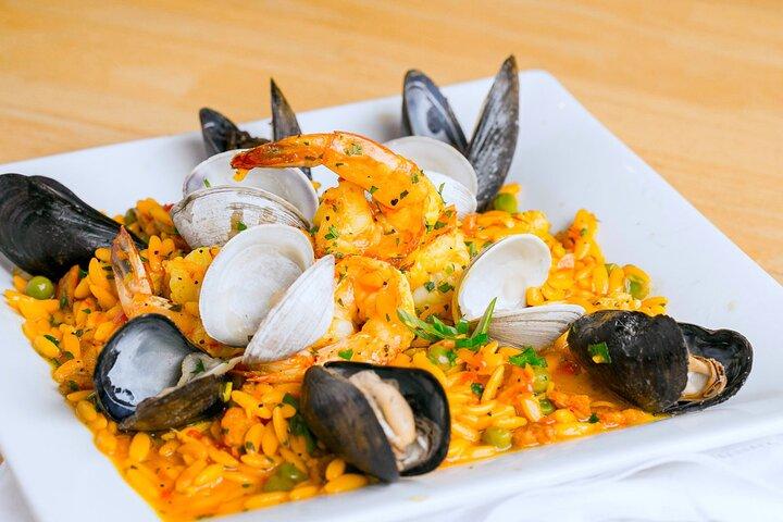 Cook Three Types of Paella + Dessert (Includes 4-Course Meal)