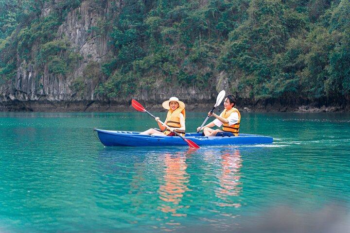 Symphony 5 Star Cruise Halong Bay Day Tour Pickup from Halong