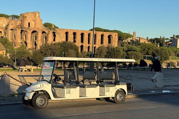 6H Golf Cart Day Tour in Rome with Lunch