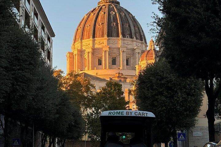 6H Golf Cart Day Tour in Rome with Lunch