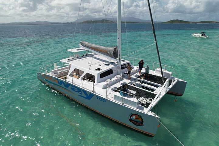 Icacos Luxury Sailing Catamaran All Inclusive Tour