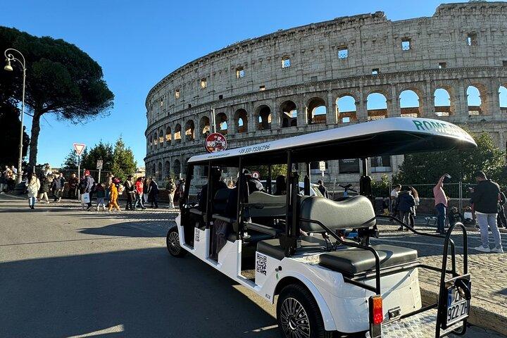 1,5 H Ancient Rome Tour on a Golf Cart