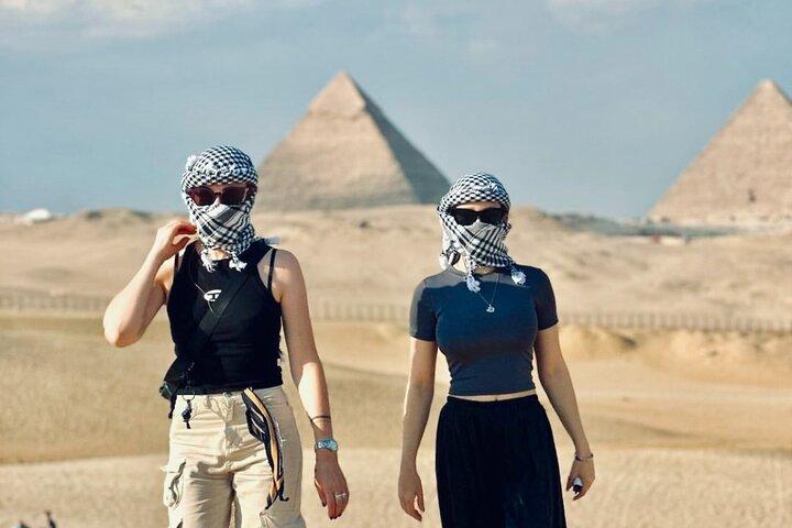 Giza Pyramids and Sphinx with Interior Access to Great Pyramid
